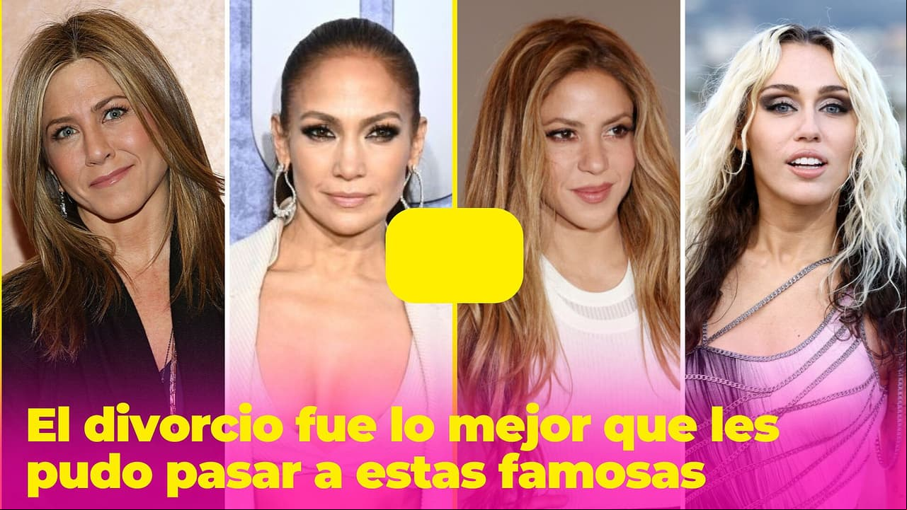 El divorcio fue lo mejor que les pudo pasar a estas famosas: su vida tuvo un nuevo y gran inicio