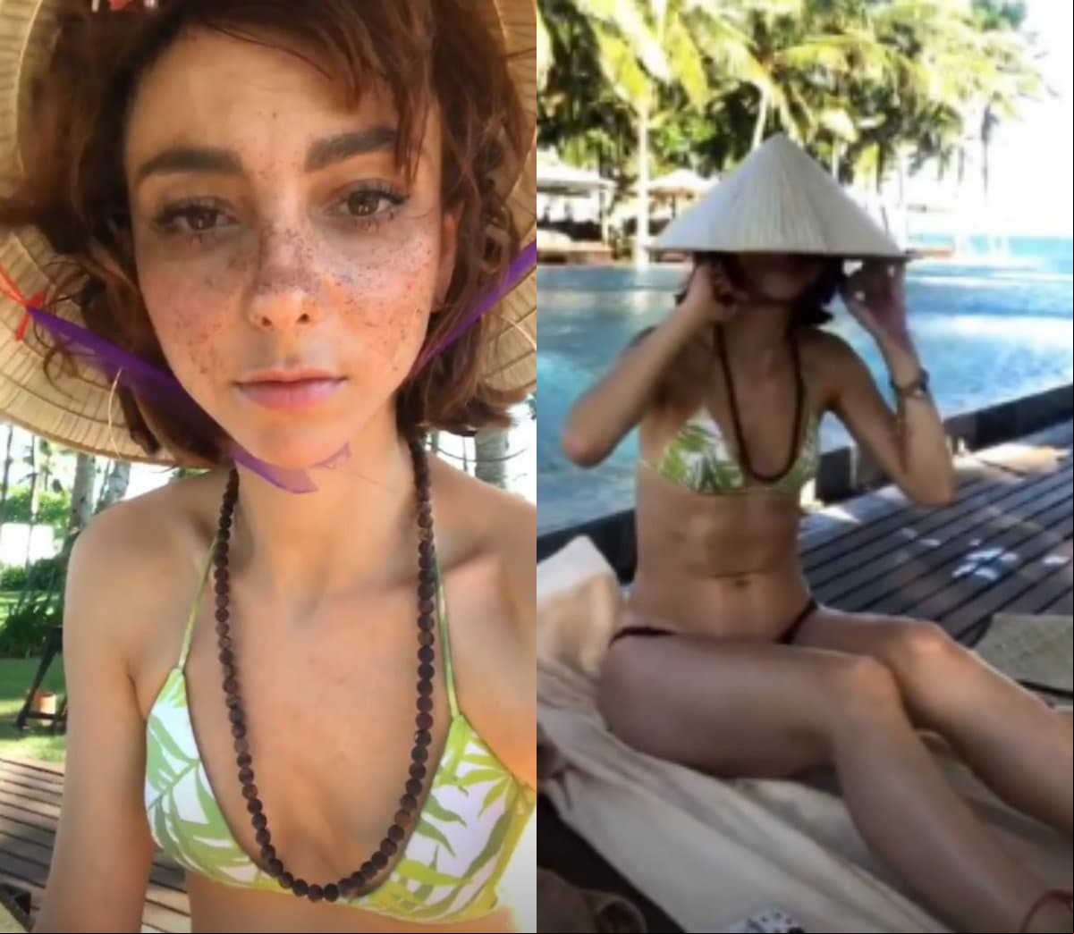 El standupero mostró el cuerpo de Natalia Téllez durante sus vacaciones por Vietnam