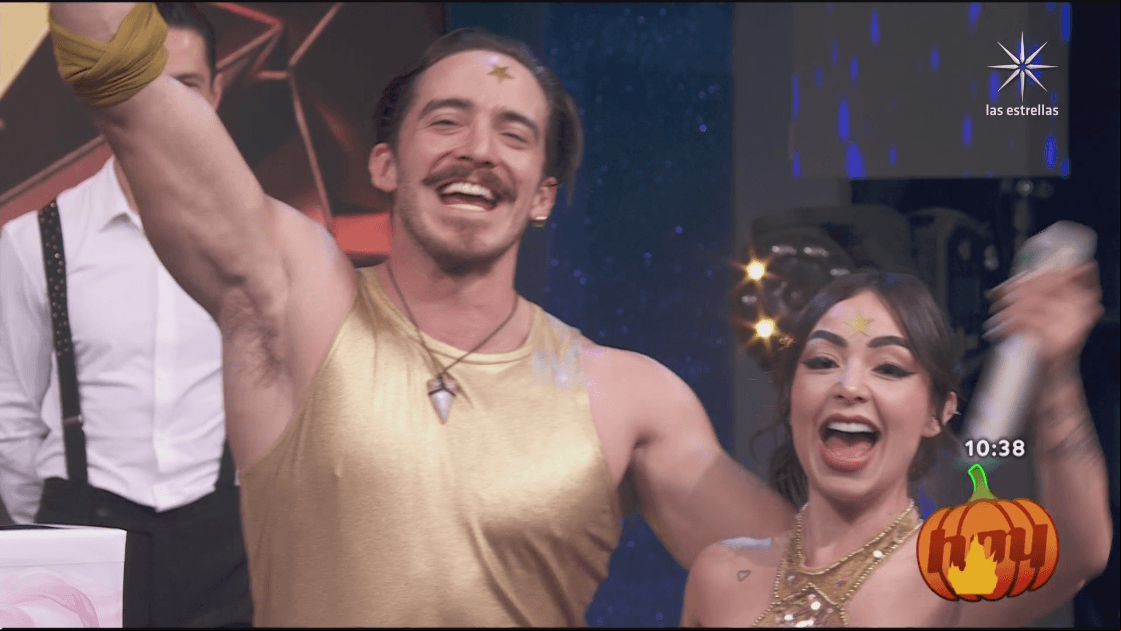 Caeli y Aristeo se colocan en primer lugar de Las Estrellas bailan en Hoy