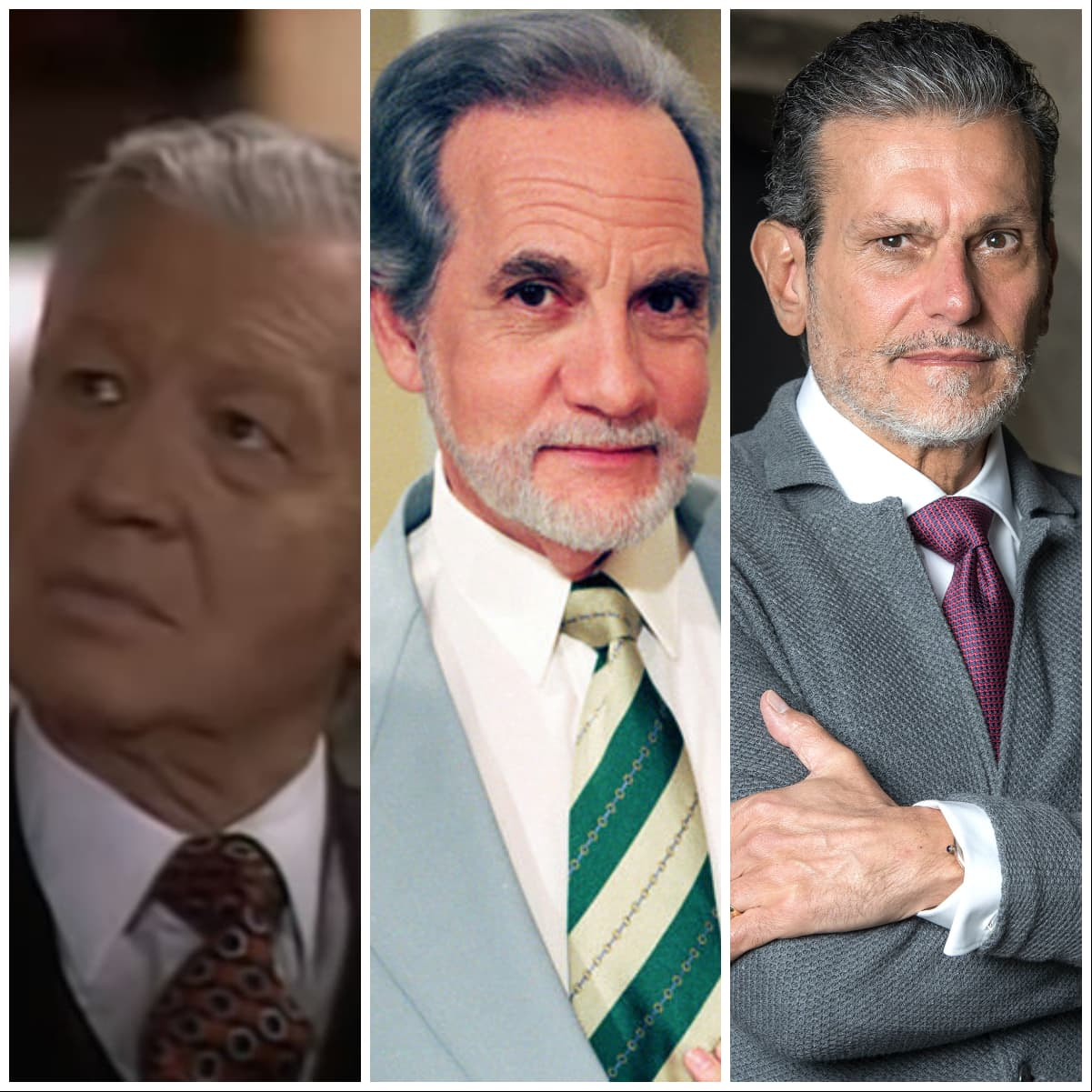 Augusto Benedico, Ricardo Blume y Guillermo García Cantú