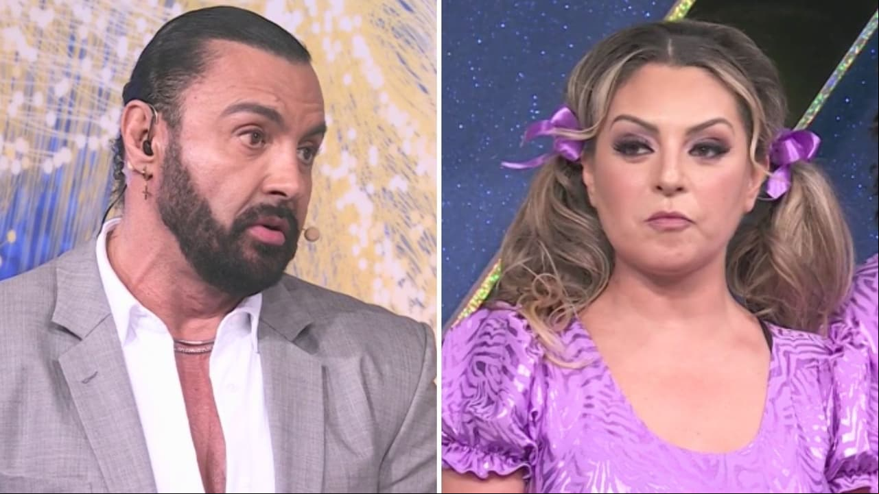 Latin Lover 'regaña' a Mariana Ochoa: la cantante se niega a hacer cargada en 'Las Estrellas bailan en Hoy'