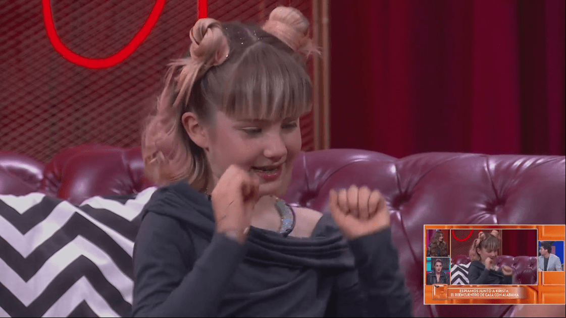 Sobrina de Gala bailando 'Mayo, Mayito, Mayititito'