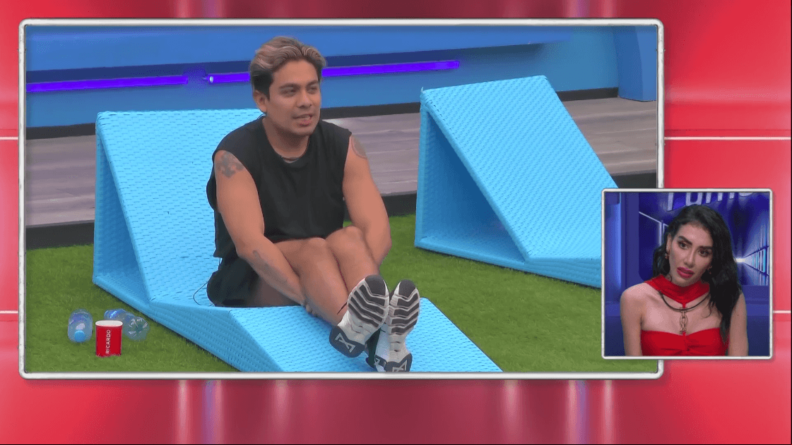 Karime ve escena de Ricardo en La Casa de los Famosos México
