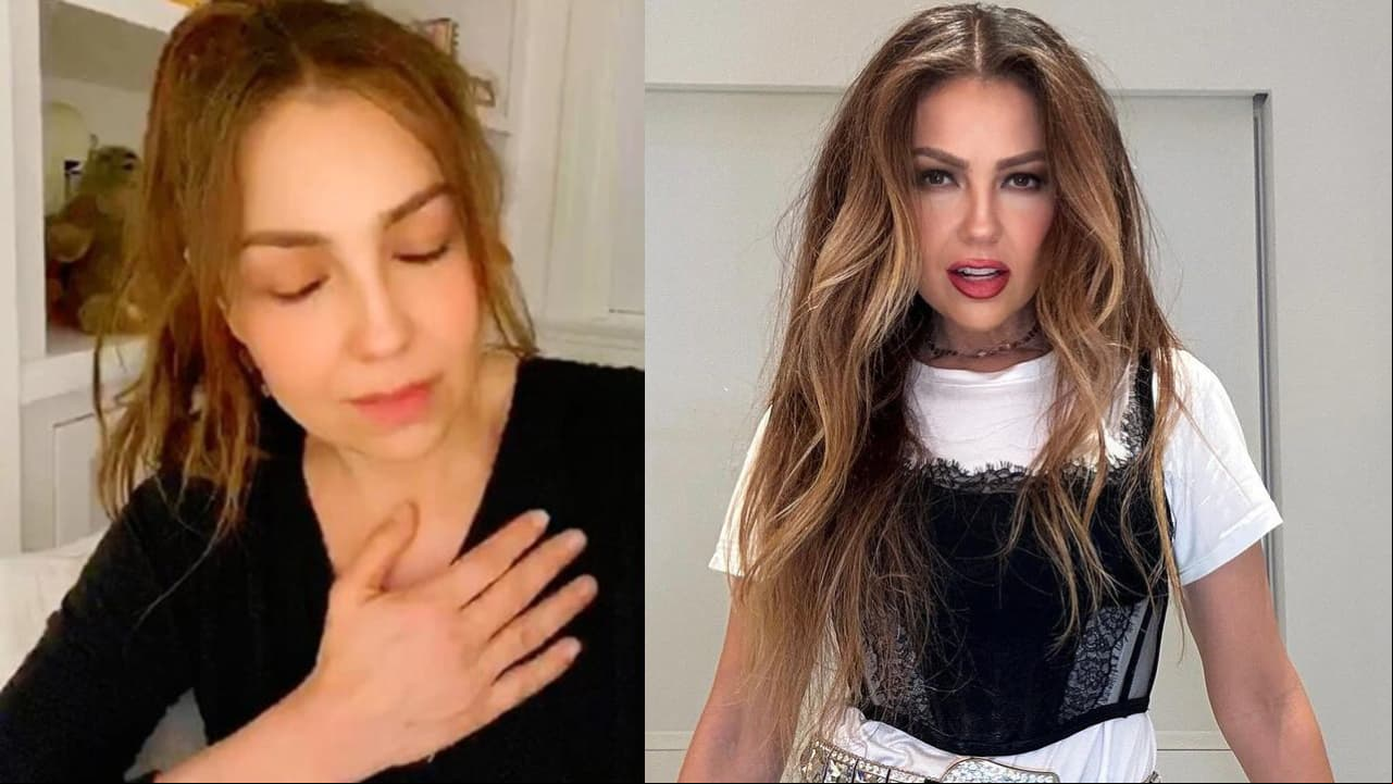 Thalía revela, preocupada, el padecimiento que sufre y le impide moverse 