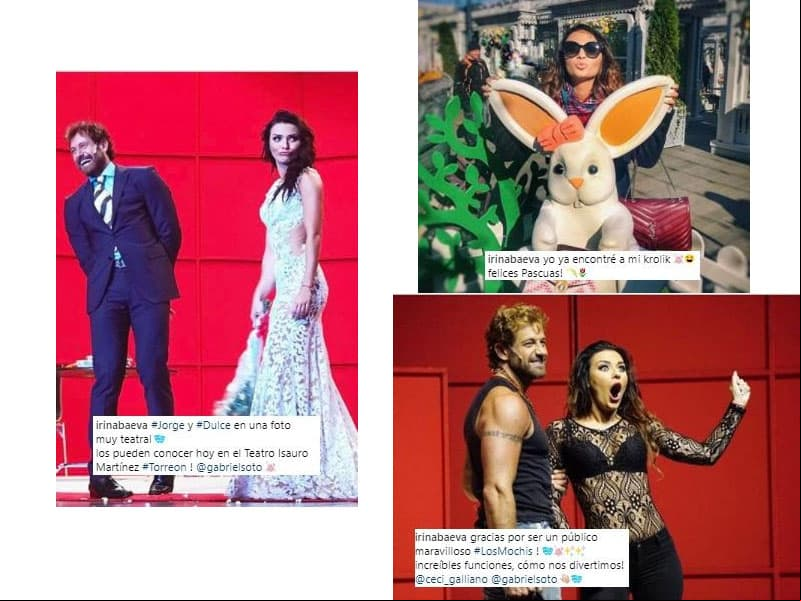 Irina Baeva y los mensajes a Gabriel Soto