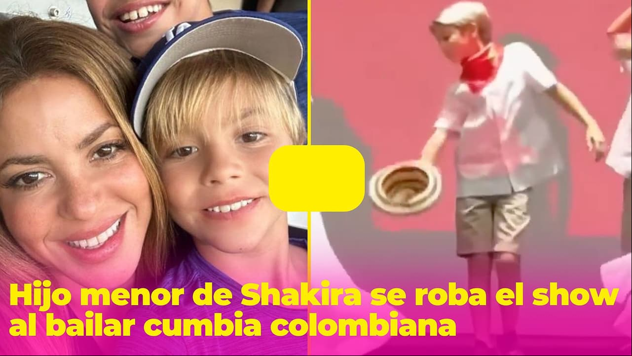 Hijo de Shakira saca 'los pasos prohibidos' y baila una famosa cumbia colombiana