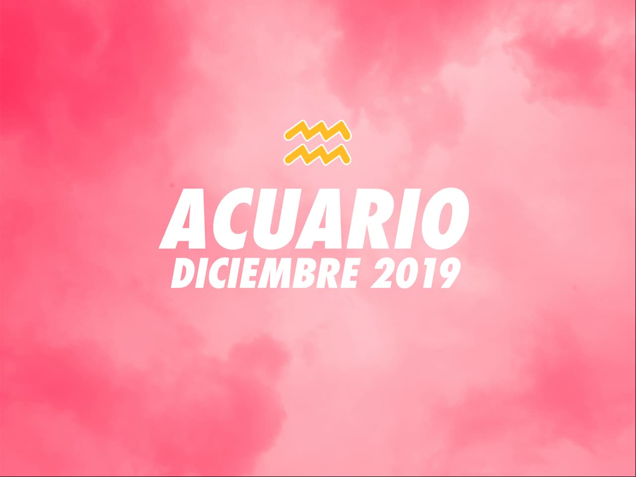 Horóscopo Acuario: ¿Cómo será diciembre para ti?