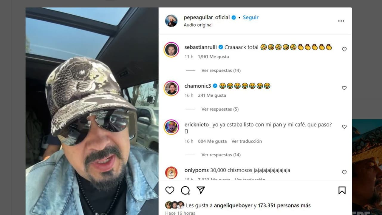 Pepe Aguilar da primeras declaraciones tras polémica de Ángela Aguilar y Nodal.