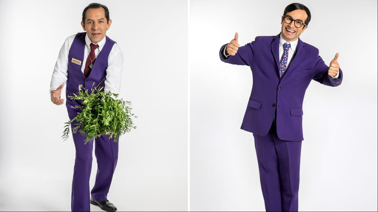 Ricardo Mendoza 'El Coyote' es 'Axayácatl' / Luis Rodríguez 'El Guana' es 'Nachito'