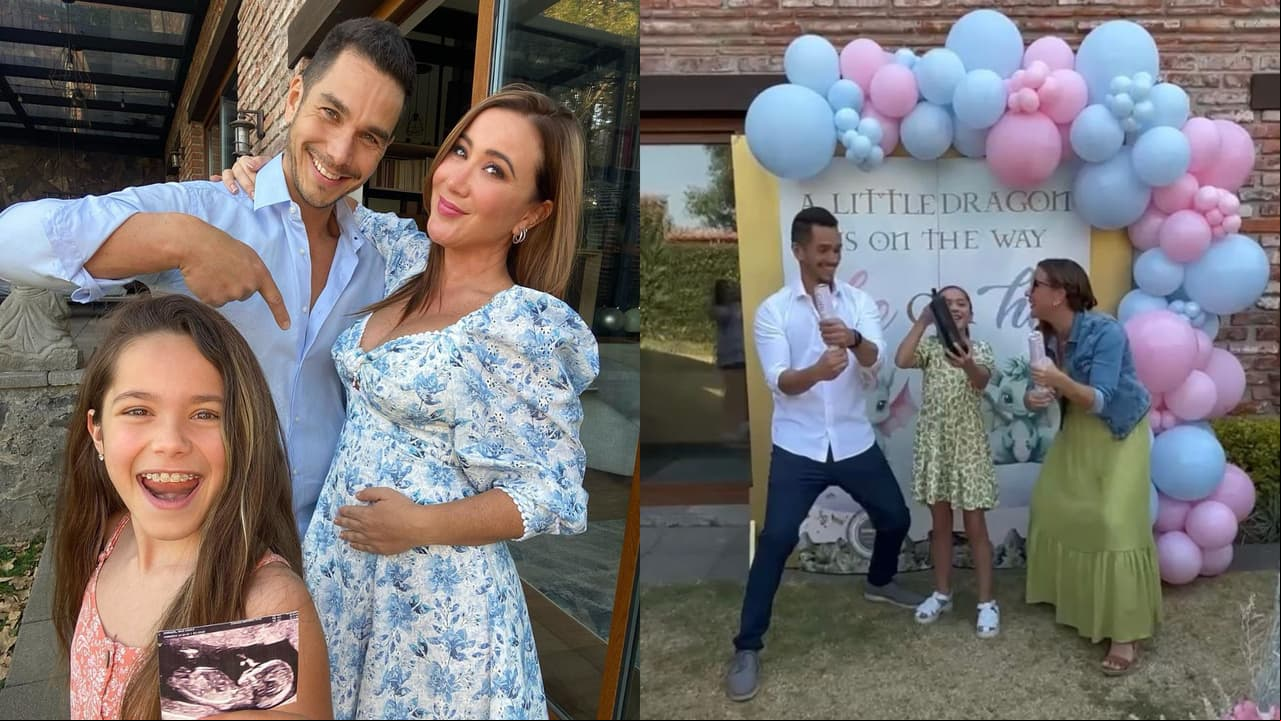 Mariazel y Adrián revelan el sexo de su bebé: su hija Laia es la más emocionada