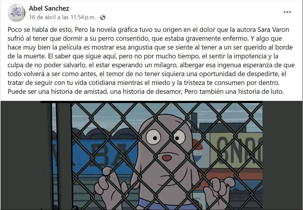  de FB comparte la historia real que inspiró 'Robot Dreams'
