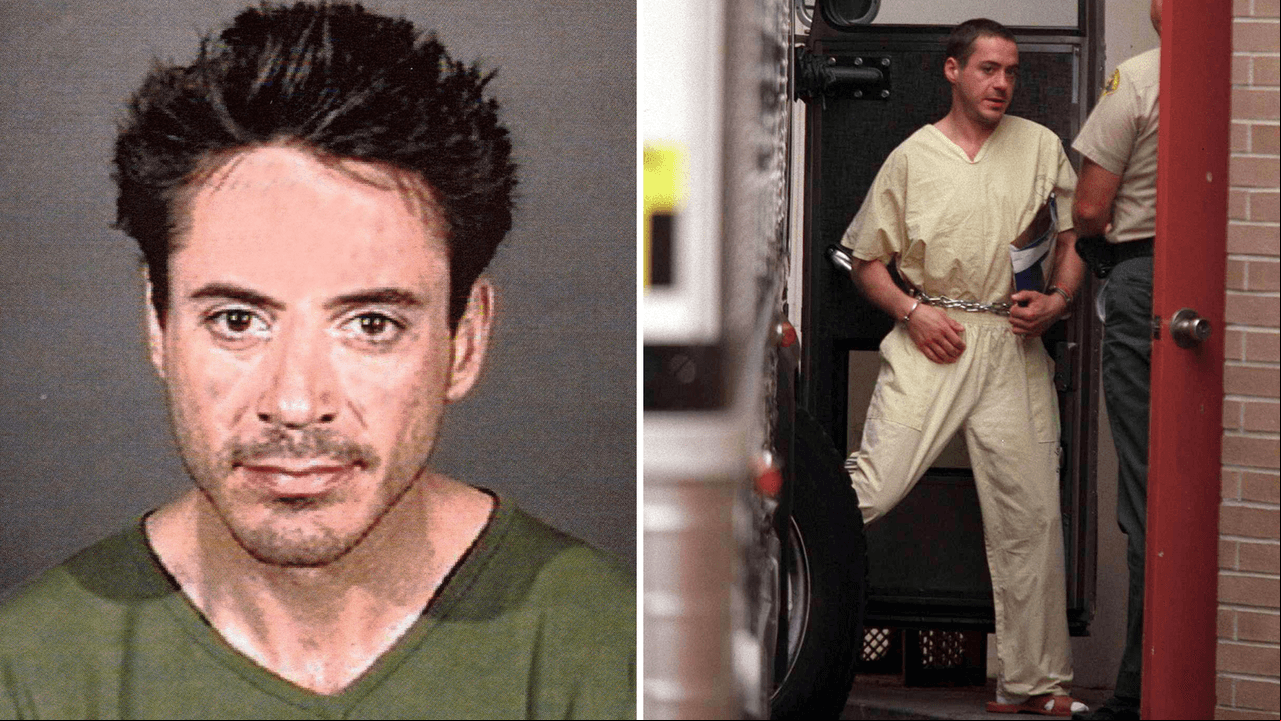 Robert Downey Jr. estuvo en la cárcel en 1999