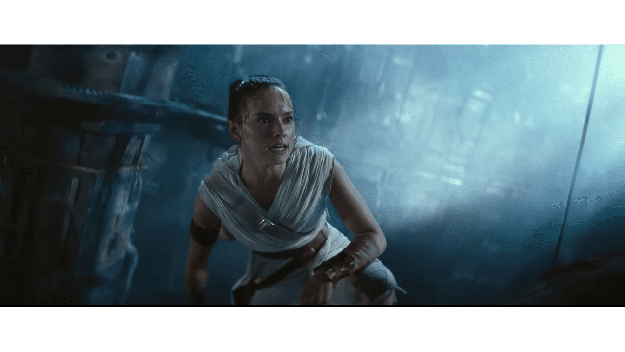 Daisy Ridley como Rey Skywalker en ‘Star Wars’