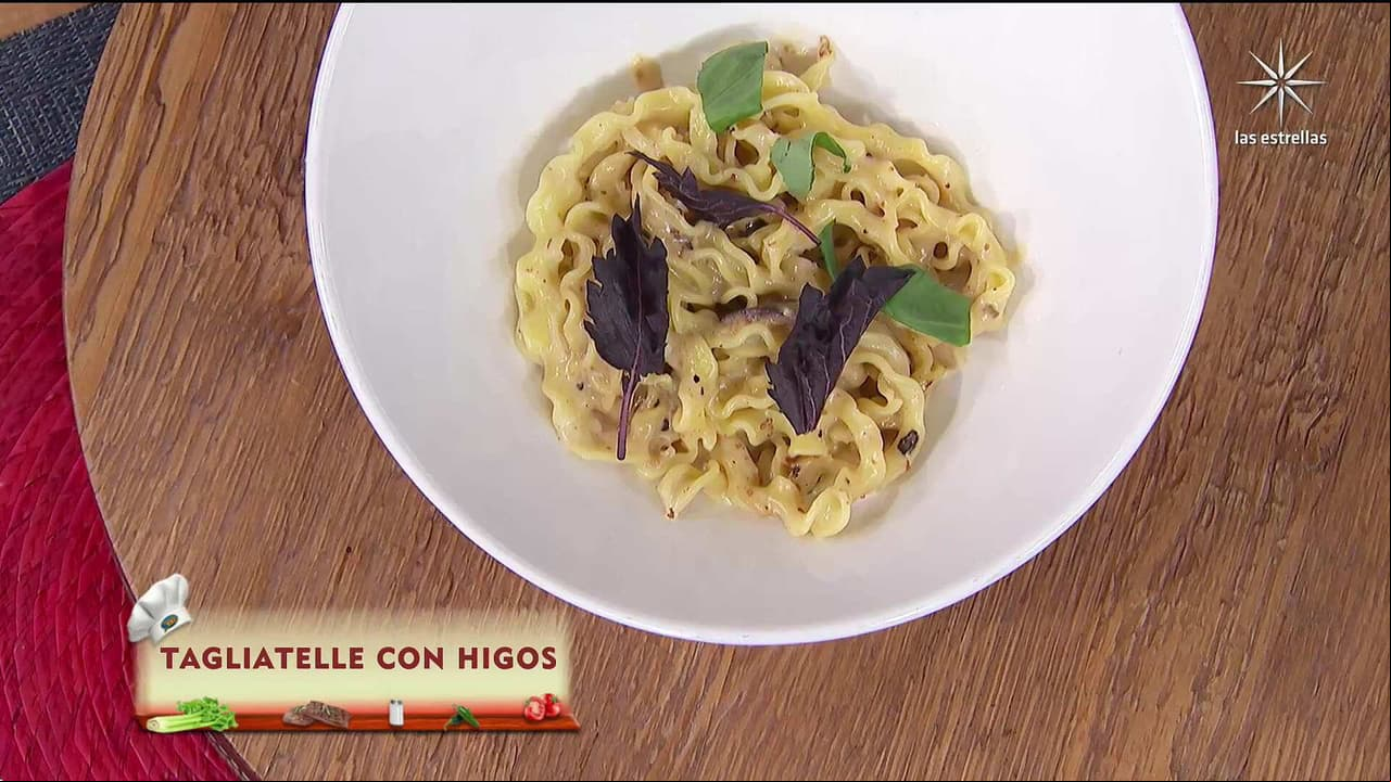 Tagliatelle con higo: El Chef de la Reina Isabel nos enseña a prepararla