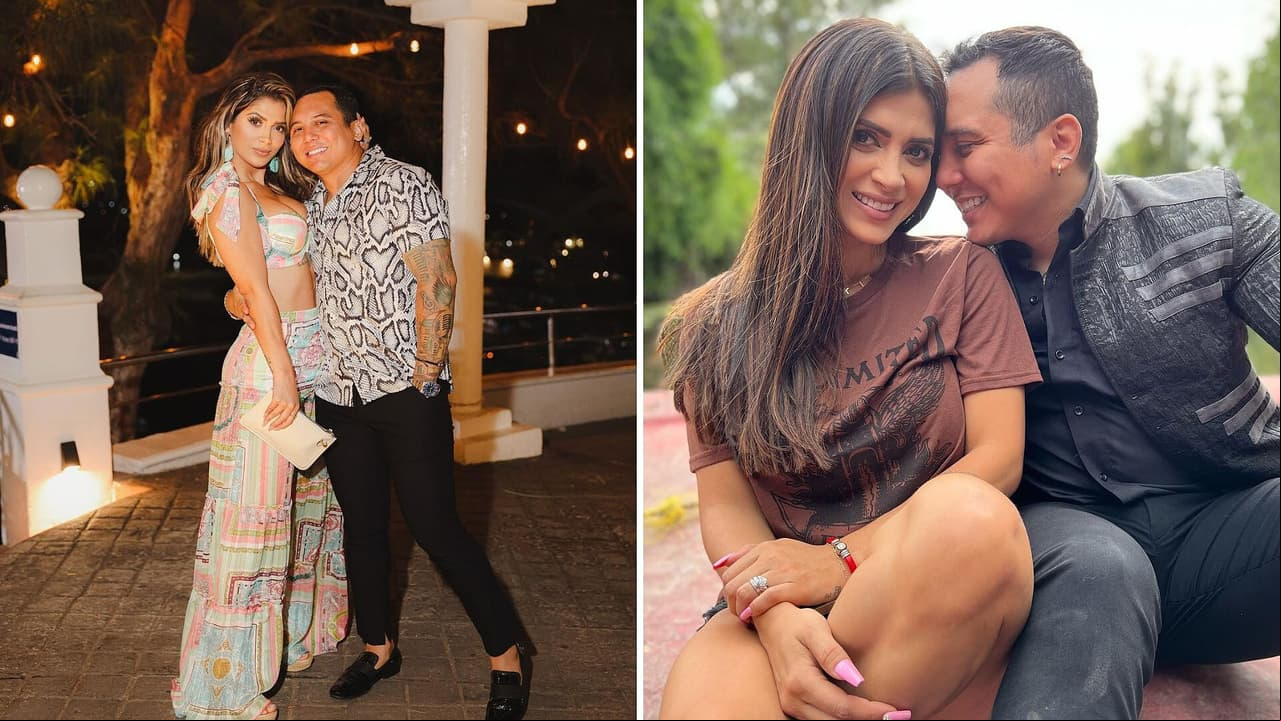 Edwin Luna y Kimberly Flores festejan su aniversario con un romántico viaje