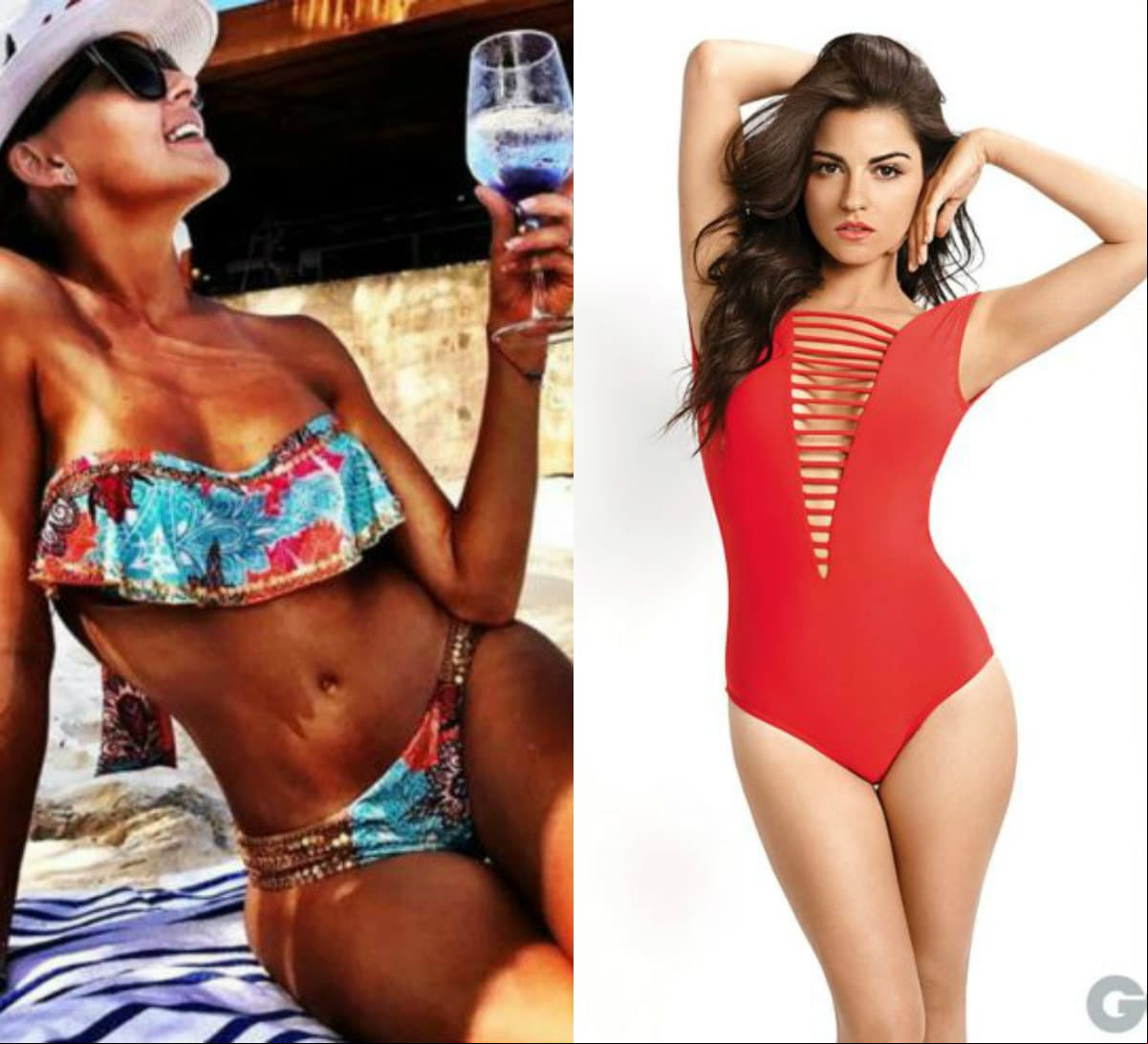 Reciben miles de 'Me gusta' por sus destapes en Instagram. (Foto: Instagram, GQ)