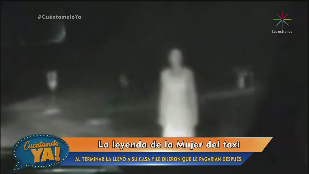 La escalofriante mujer del taxi