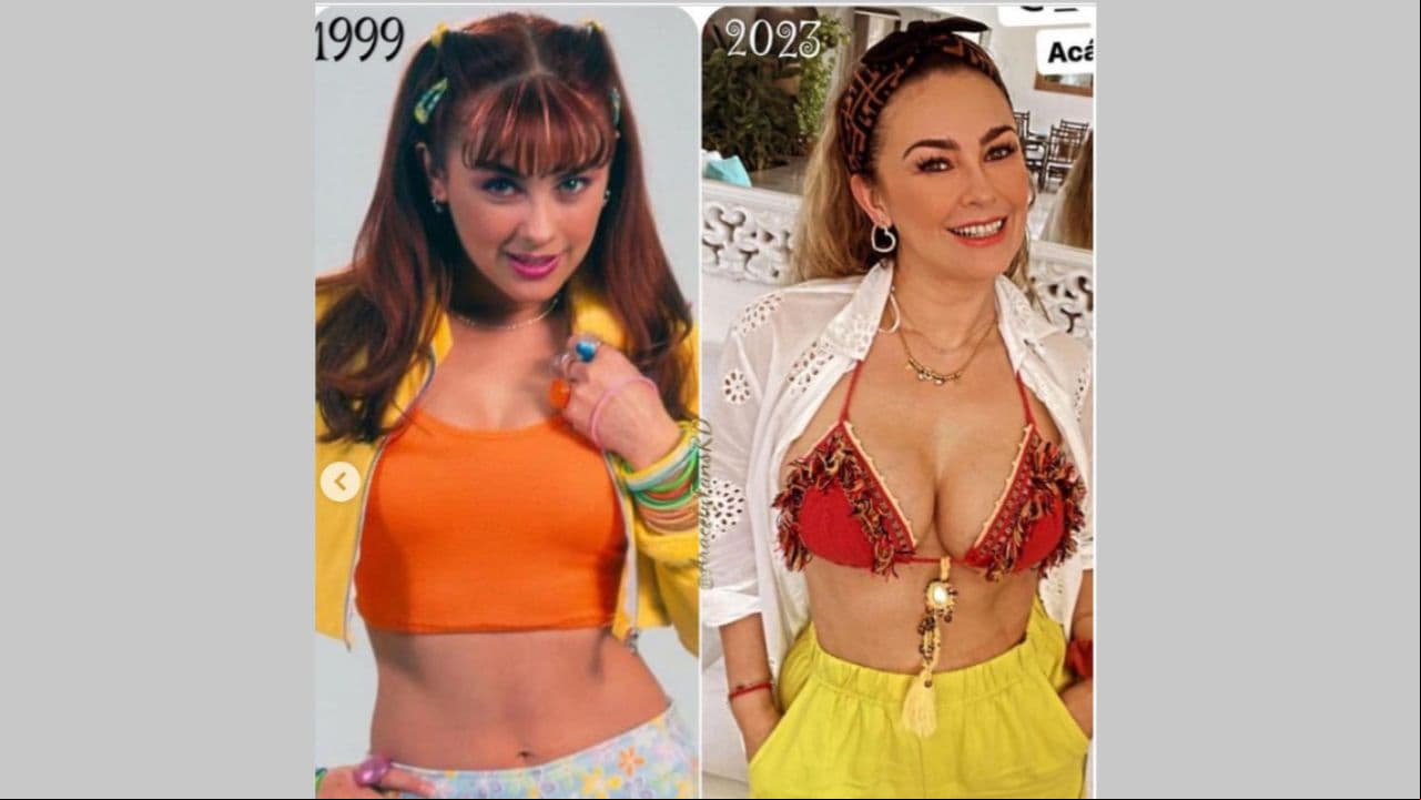 Aracely Arámbula presume su antes y después de Soñadoras