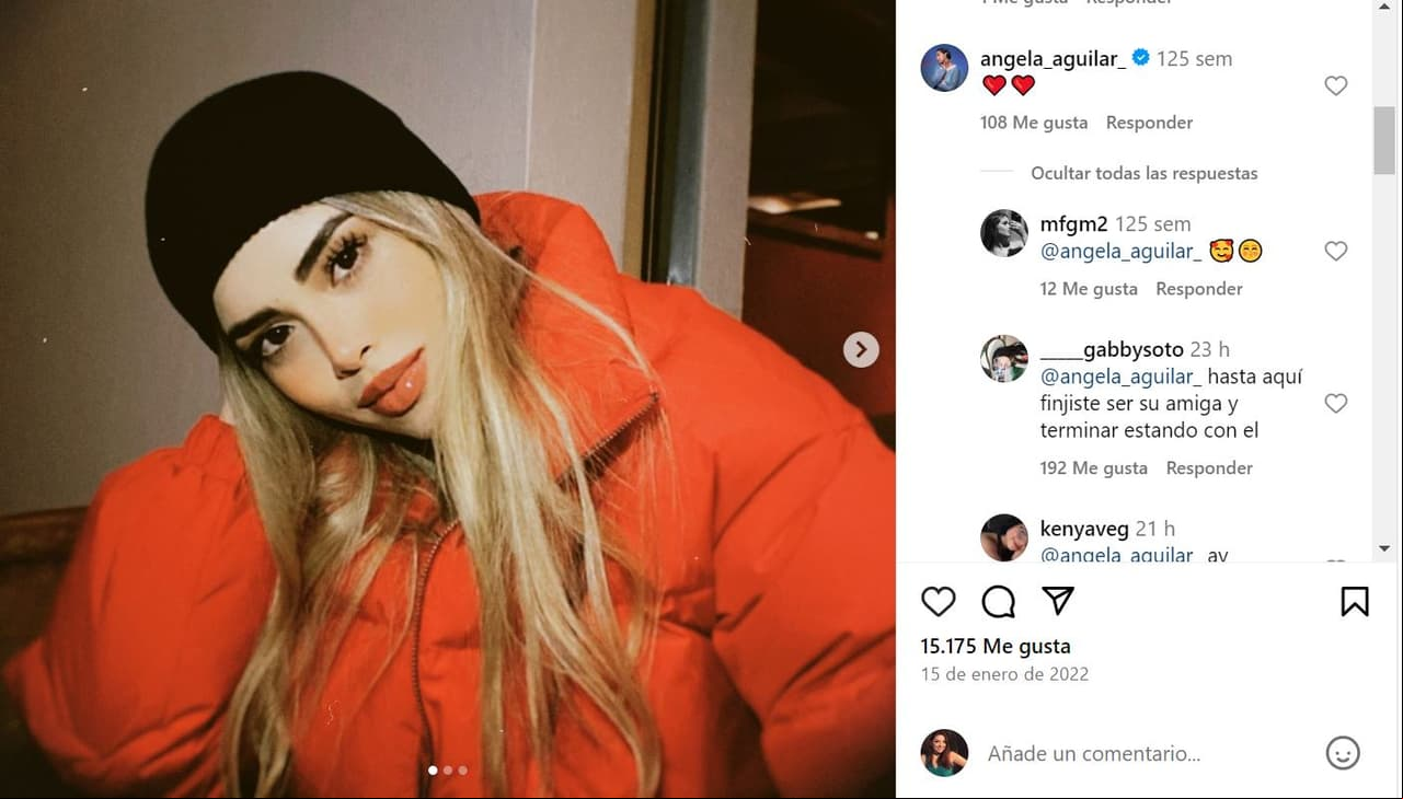 María Fernanda, ex de Christian Nodal