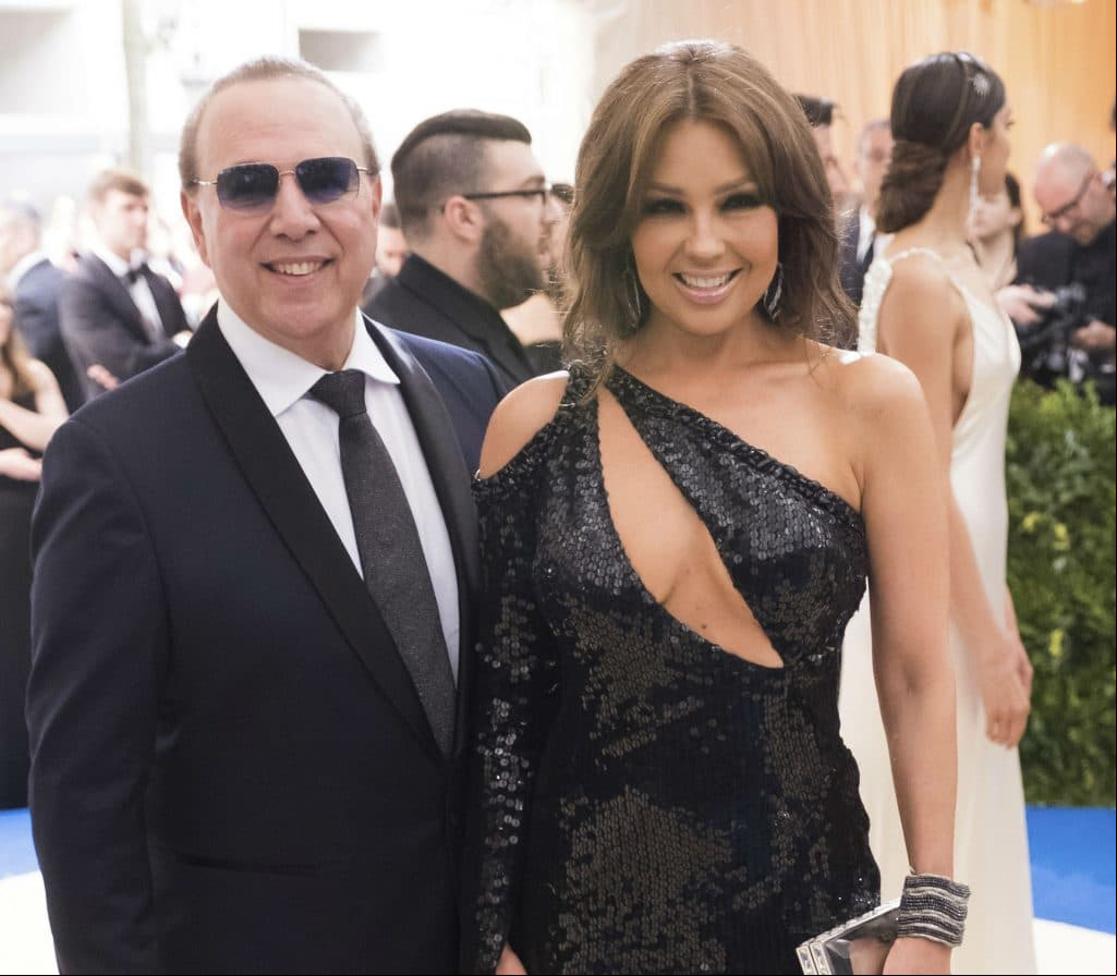 Tommy Mottola comparte foto de Thalía y fans no la reconocen