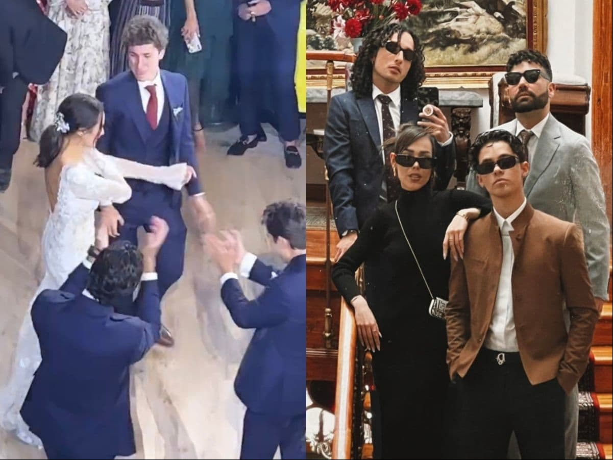 Hermana de Juanpa Zurita se casa; Danna Paola exhibe fotos de la boda