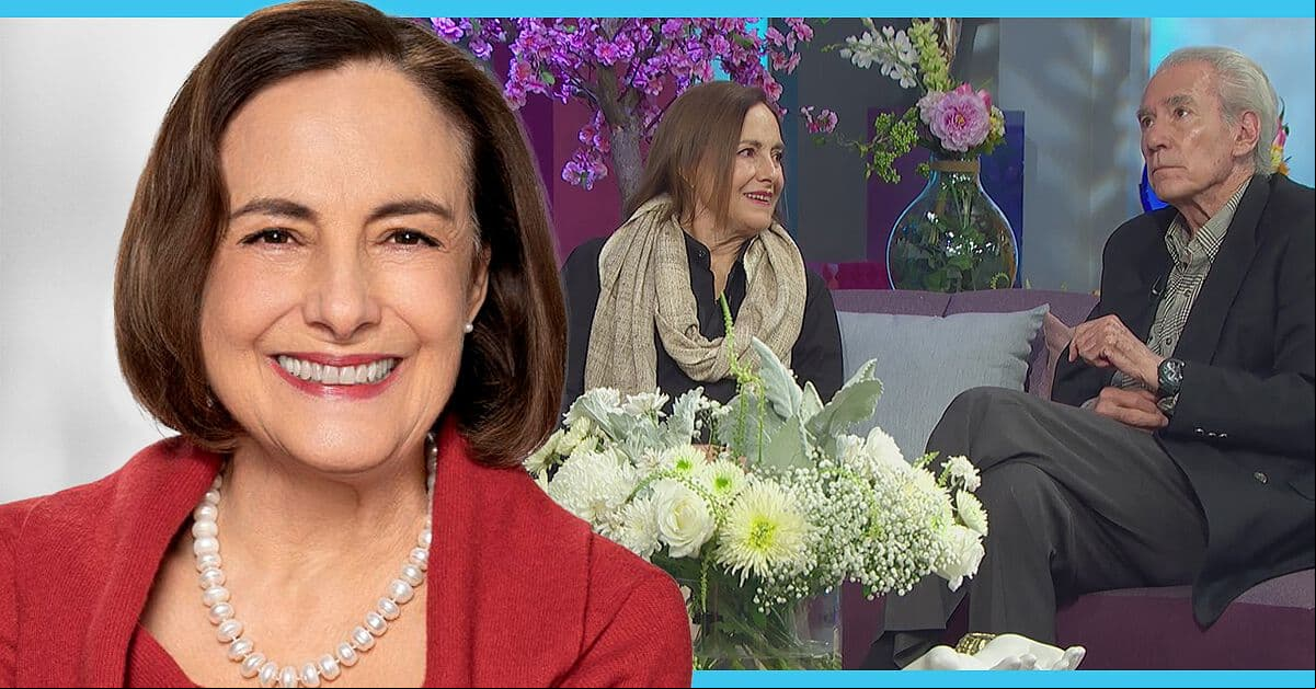 Diana Bracho se sonroja con confesión de amor de Otto Sirgo en pleno programa