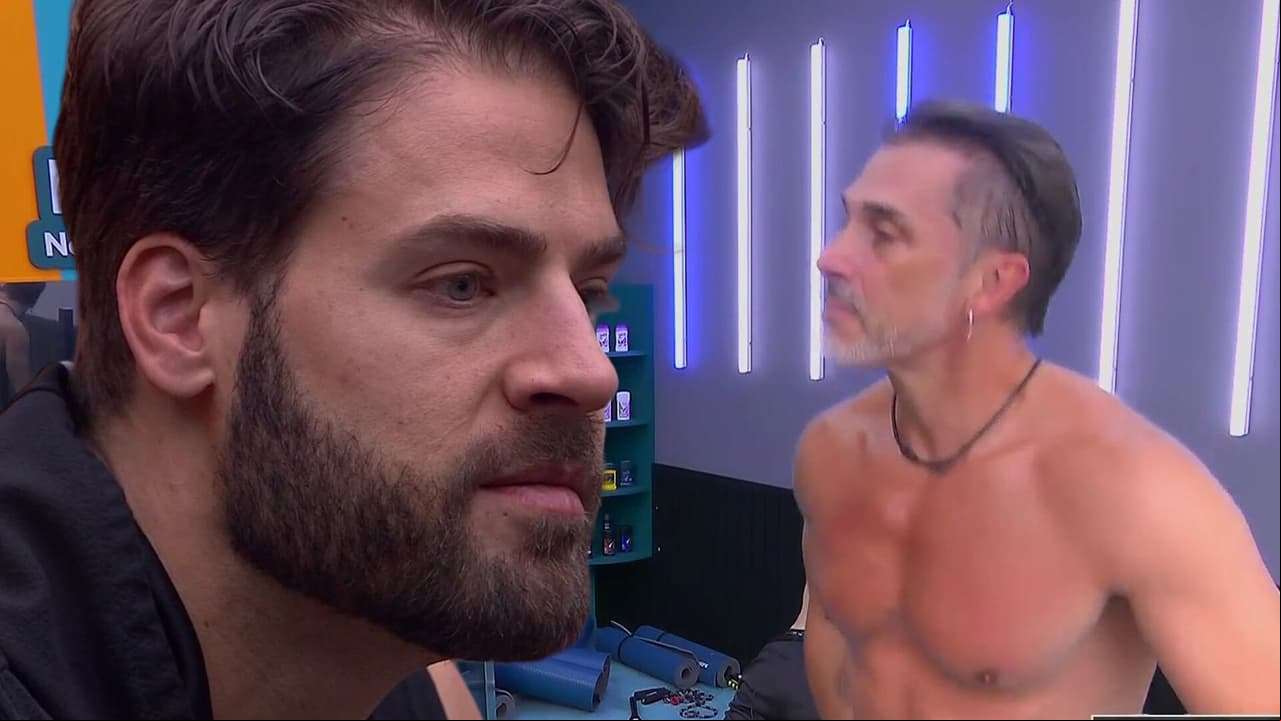 Sergio y Jorge hacen las pases horas antes de llevarse a cabo la eliminación en La Casa de los Famosos México
