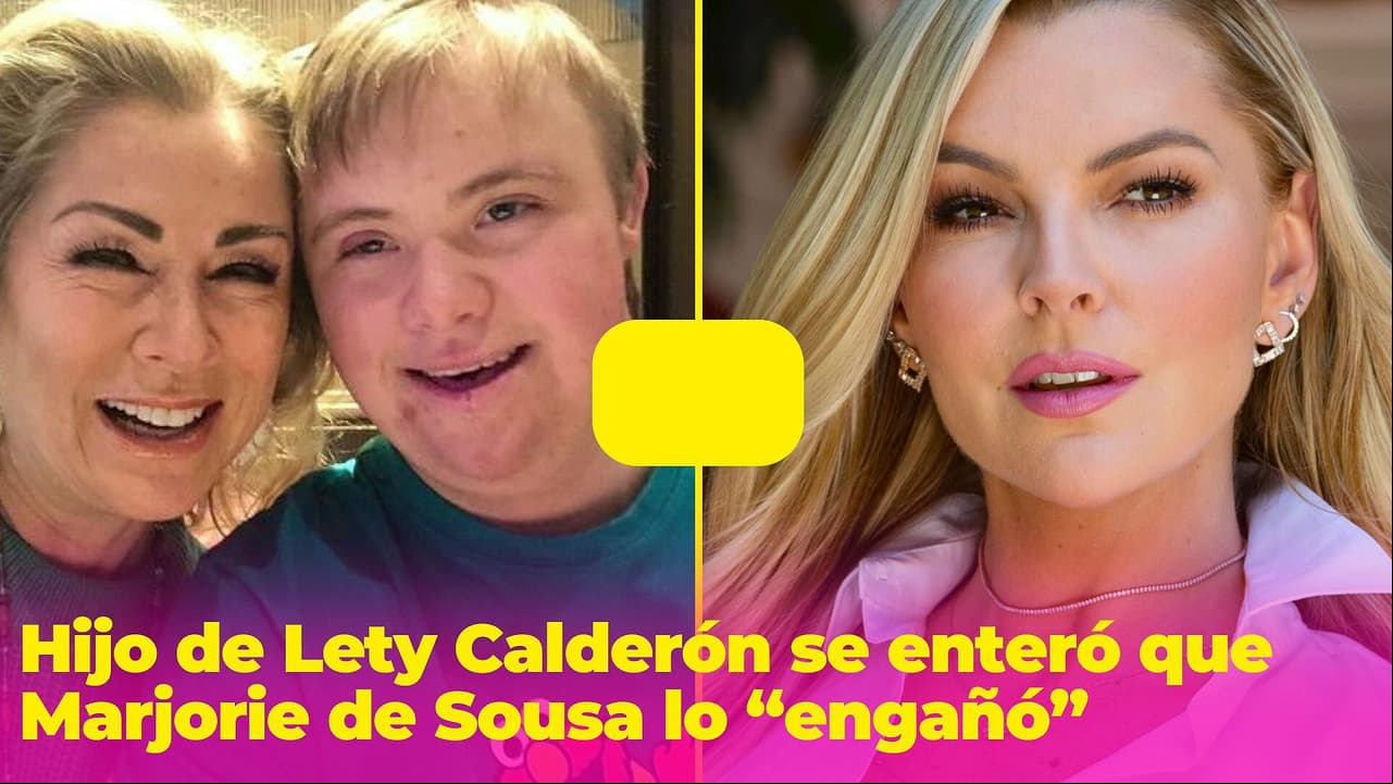 Hijo de Lety Calderón se enteró que Marjorie de Sousa lo “engañó”: su reacción hizo gritar a reporteros