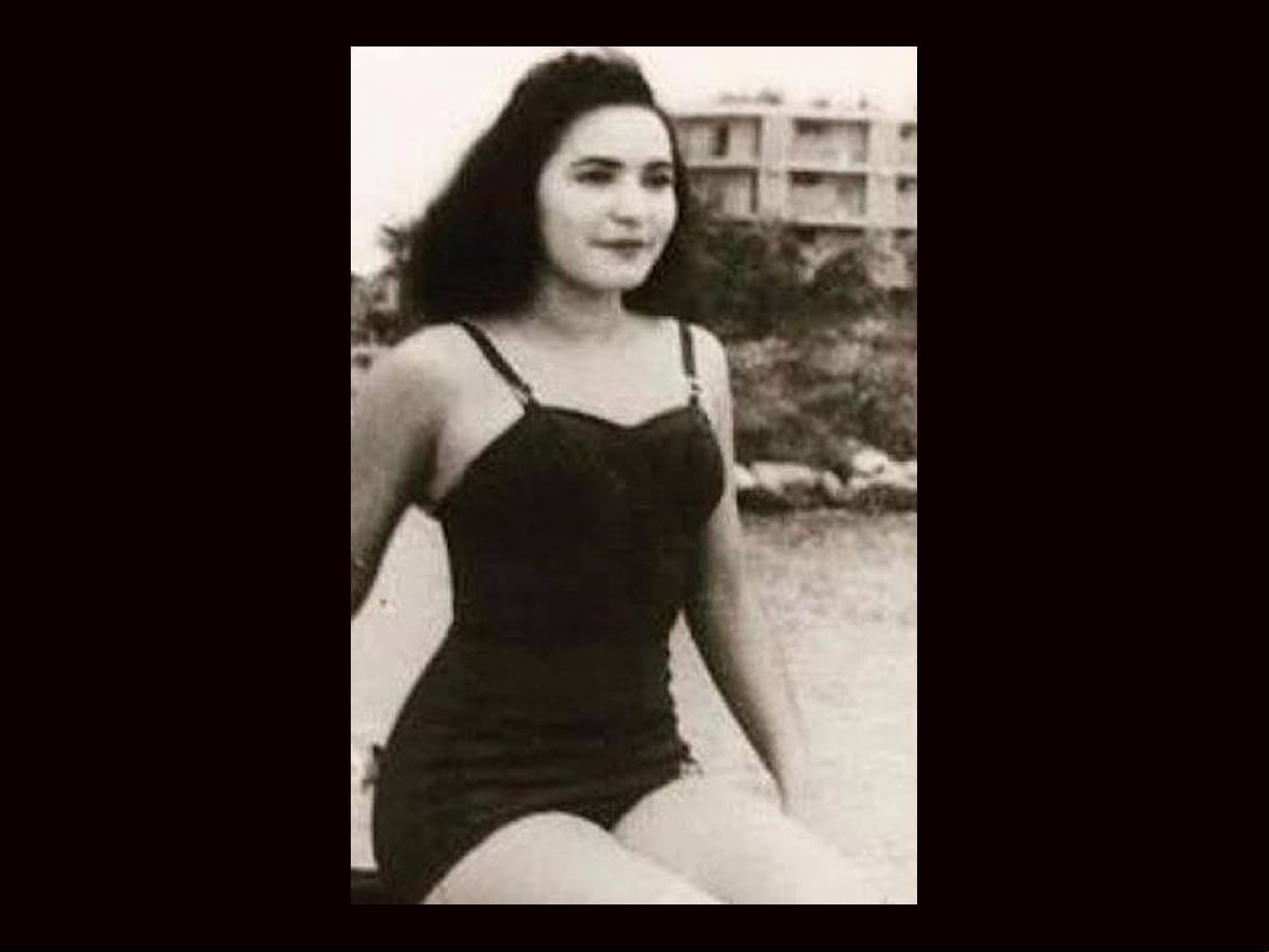 Así se veía Carmen Salinas a los 17 años.