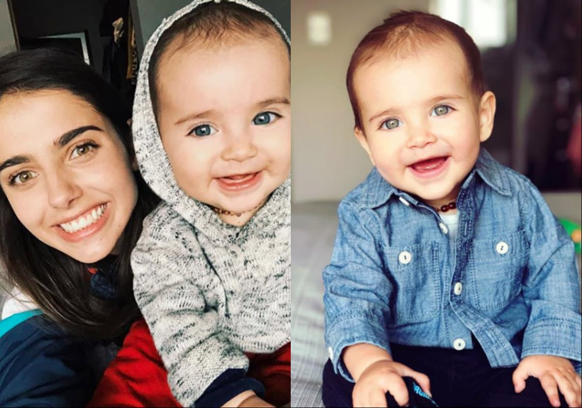 El 12 de marzo, Michelle Renaud recibió por parto natural a Marcelo, fruto de su relación con Josué Alvarado. Foto: Instagram