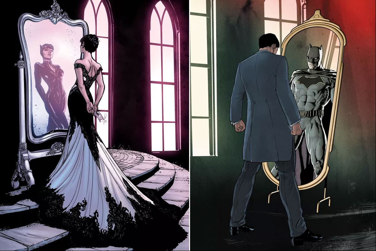 Batman y Gatúbela se preparan para su gran boda