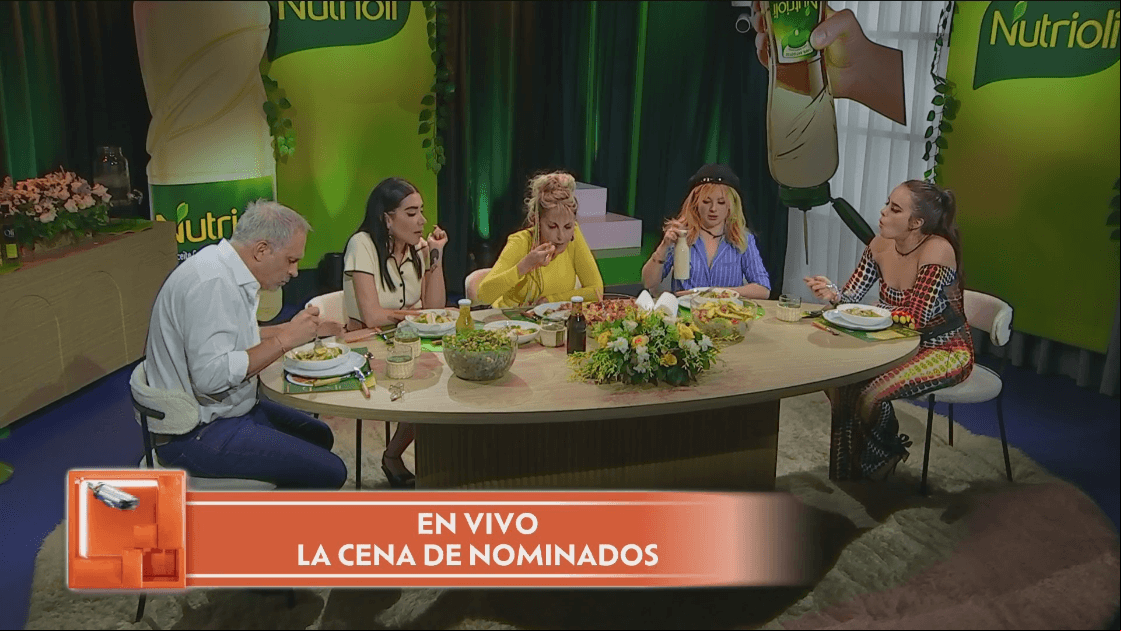 Cena de nominados de la segunda semana de 'La Casa de los Famosos México'