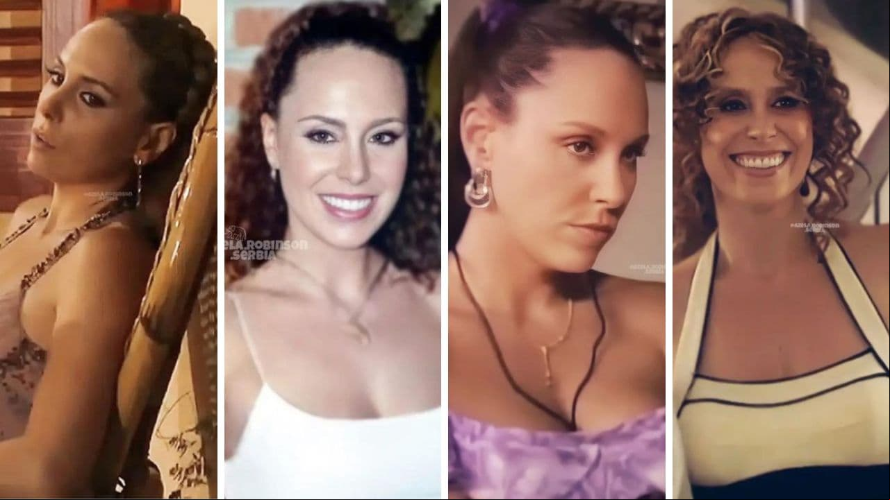 Azela Robinson y sus diferentes personajes en telenovela