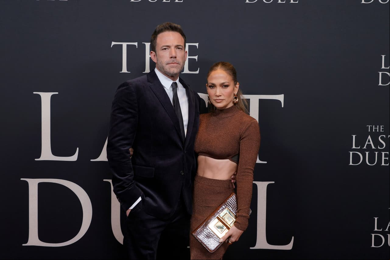 Ben Affleck y Jennifer Lopez.