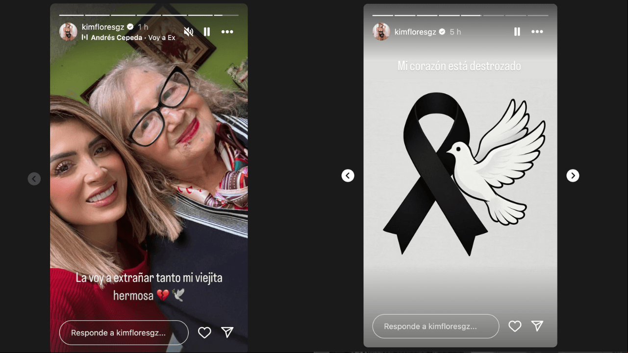 Kimberly Flores reaparece sin Edwin Luna tras muerte de ser querido y se despide entre lágrimas