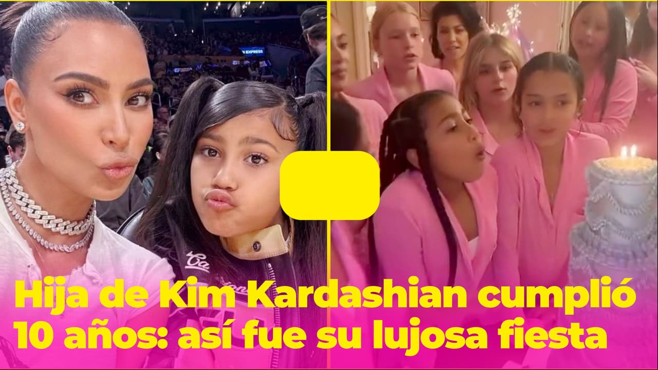 Kim Kardashian le dio a su hija una lujosa fiesta de cumpleaños: regaló pulseras Dior a sus amigas