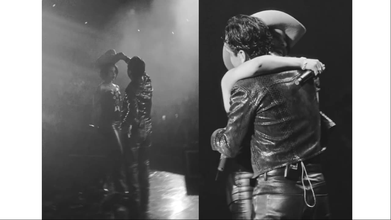 Christian Nodal presume su presentación junto a Ángela Aguilar