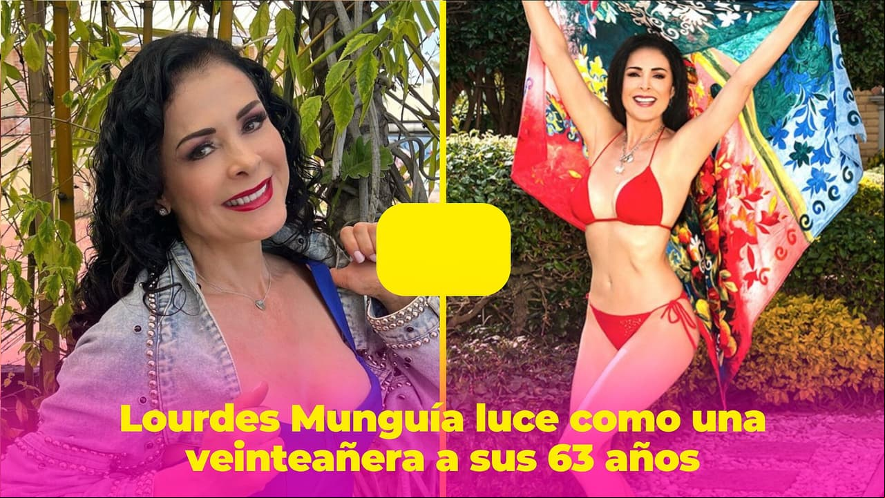 Lourdes Munguía presume 'cuerpazo' a los 63 años: fans le piden que comparta su secreto para lucir así