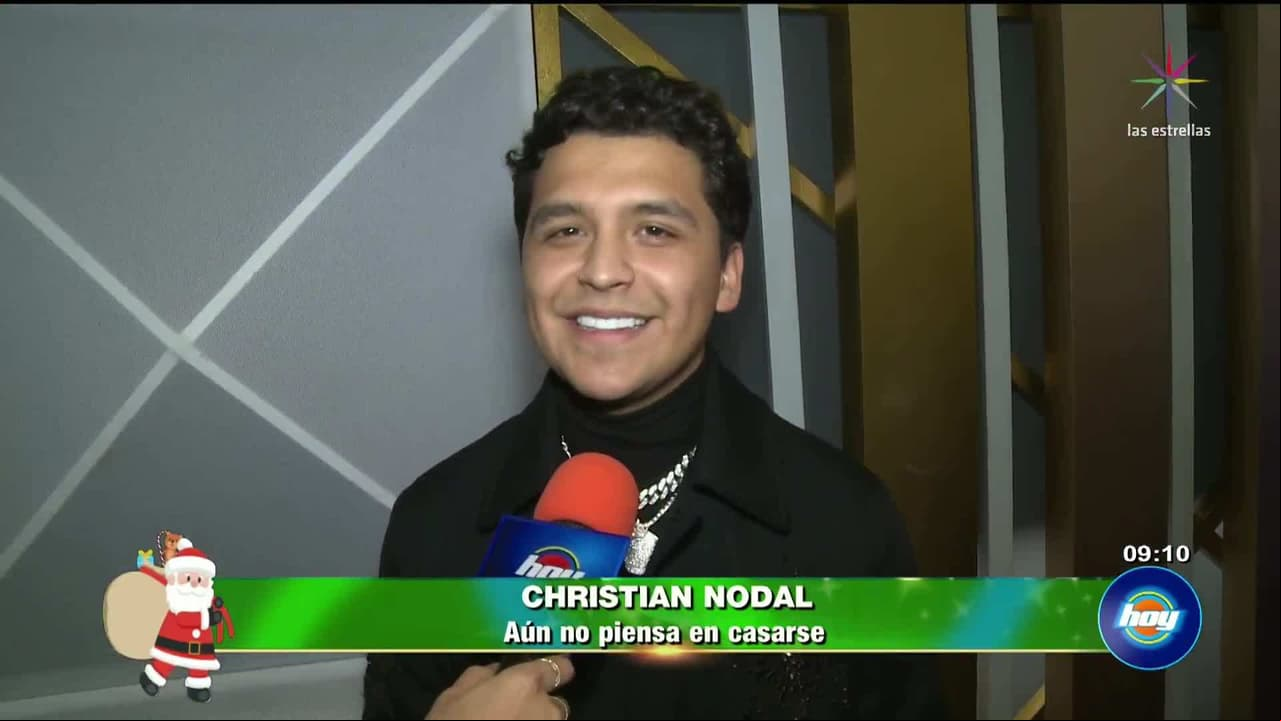 ¿Christian Nodal, listo para llegar al altar?