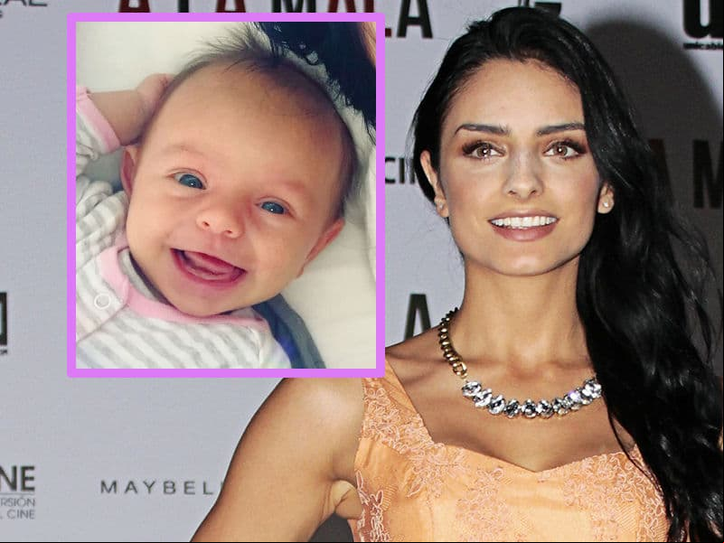 Aislinn Derbez celebra los 6 meses de Kailani con tiernísima foto