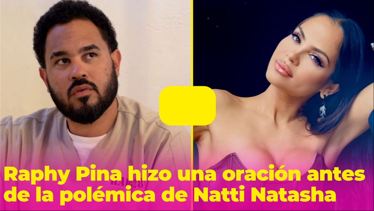 Raphy Pina hizo una oración a Dios antes de que se culpara a Natti Natasha de supuesta infidelidad