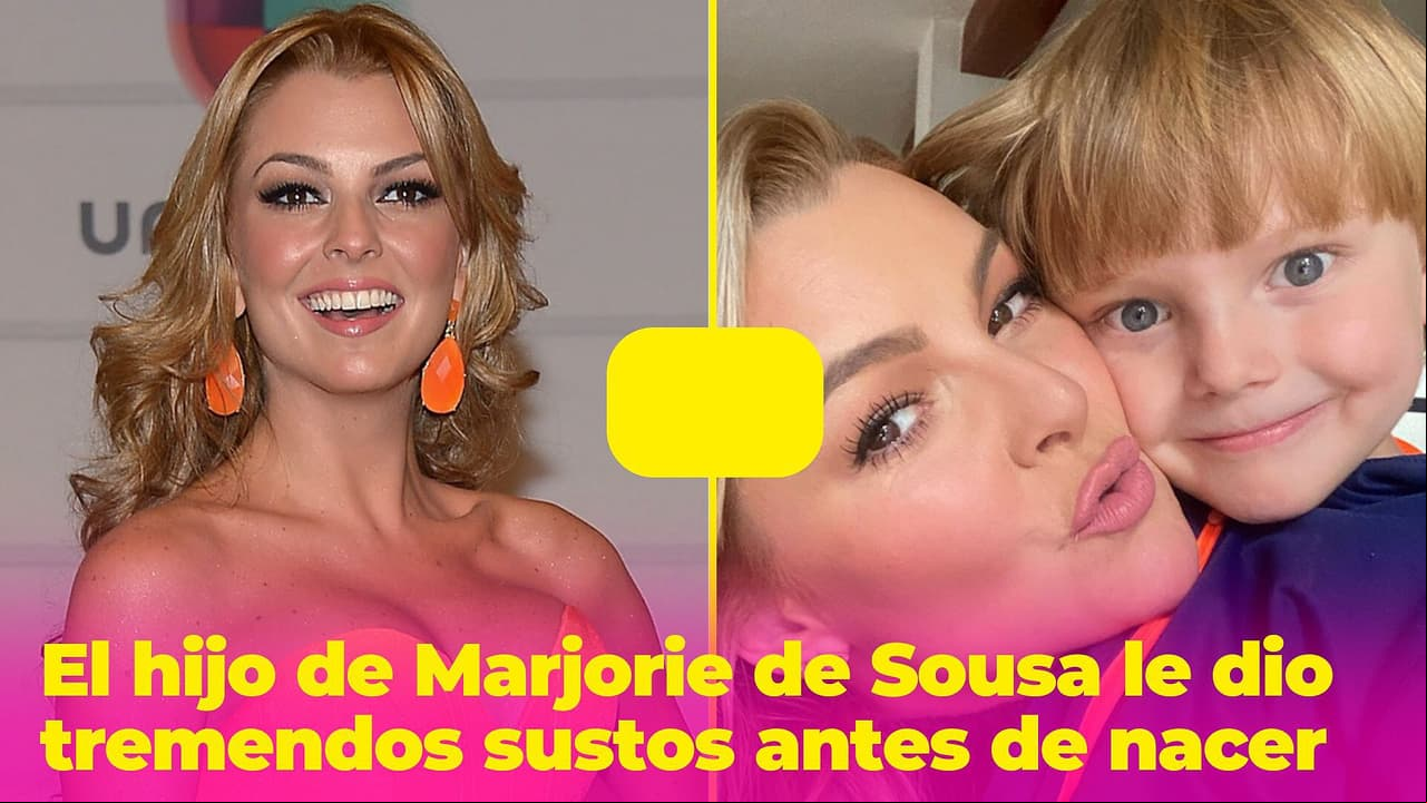 La maternidad fue un duro golpe para Marjorie de Sousa: su hijo le ha dado grandes lecciones