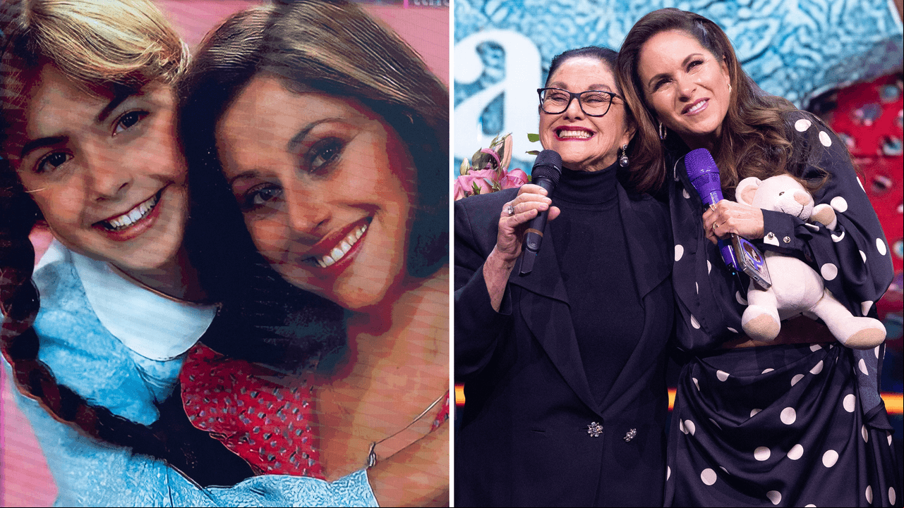 Angélica Aragón y Lucero compartieron créditos en 'Chispita'.