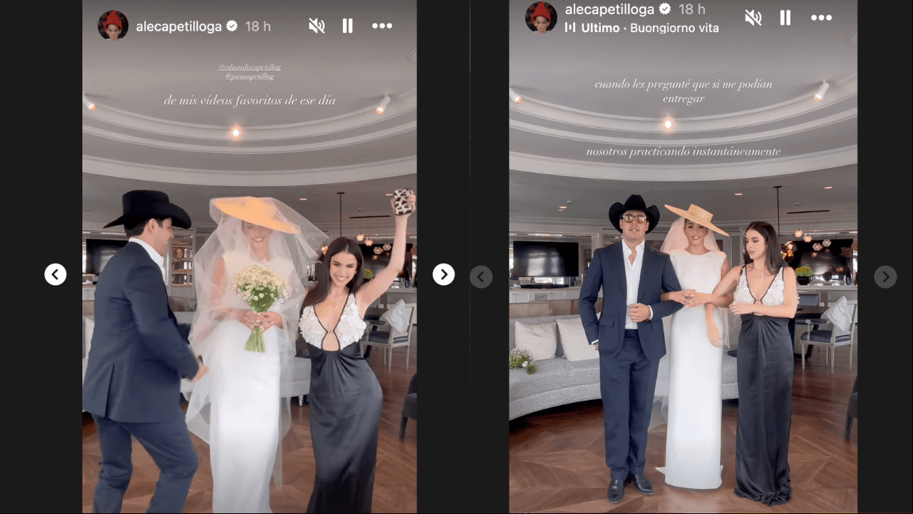 Hija de Biby Gaytán y Eduardo Capetillo habla tras revelarse por qué sus papás no fueron a su boda