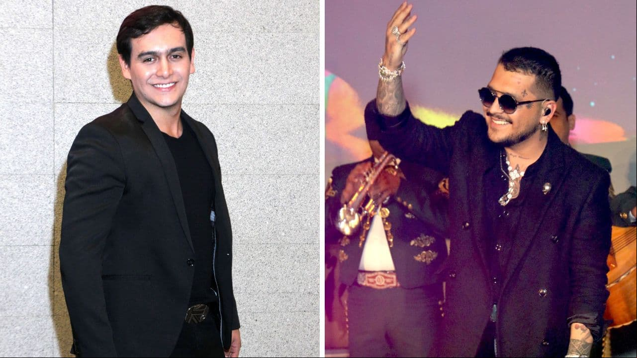 Julián Figueroa y Christian Nodal