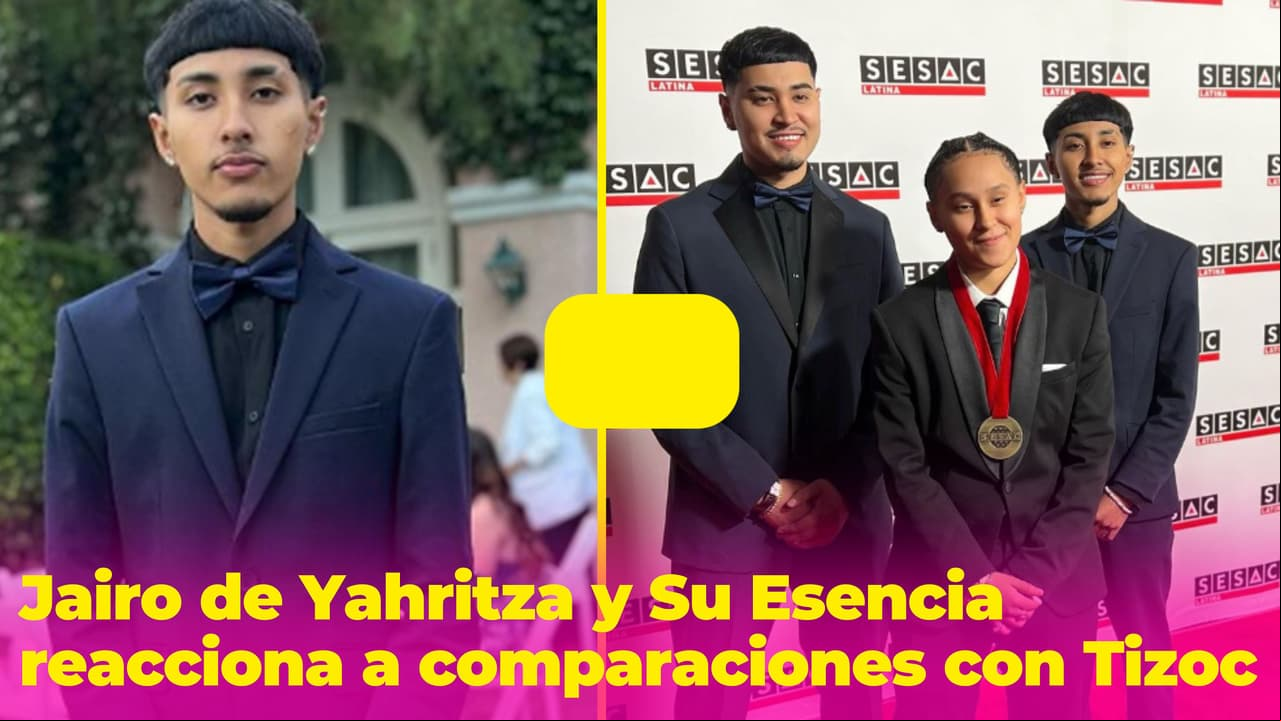 Jairo de Yahritza y Su Esencia no sabía que le decían ‘Niño Tizoc’ y así reaccionó