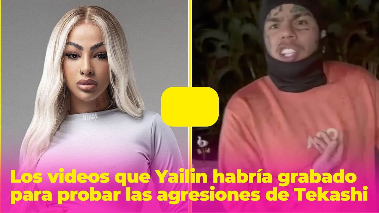 “Tú me golpeaste”: los videos que Yailin habría grabado para probar las agresiones de Tekashi salen a la luz