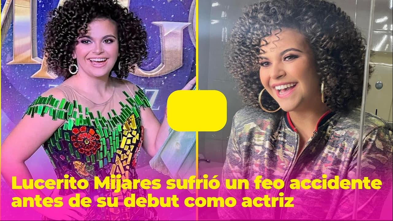 Lucerito Mijares sufrió un feo accidente antes de su debut como actriz: terminó fracturada