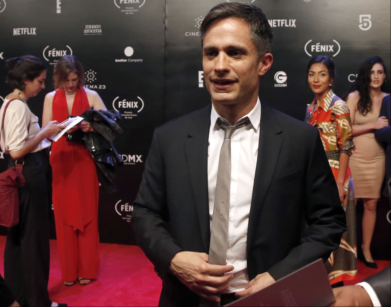 Gael García Bernal fue uno de los actores que más revuelo causó.