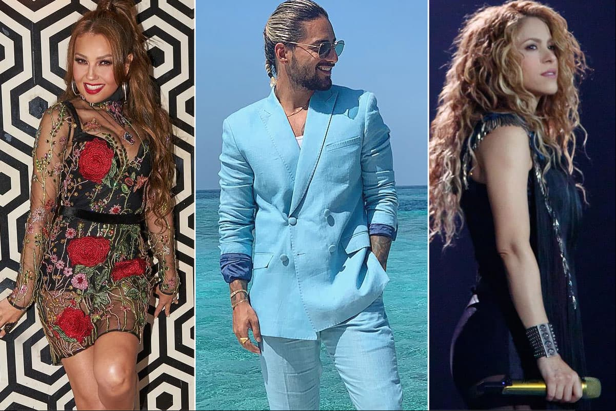Thalía, Maluma y Shakira buscarán ser los mejores en Premio Lo Nuestro 2019